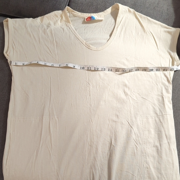 FP Beach Free People Elegant Cream Maxi Dress Size Small - Picture 6 of 13